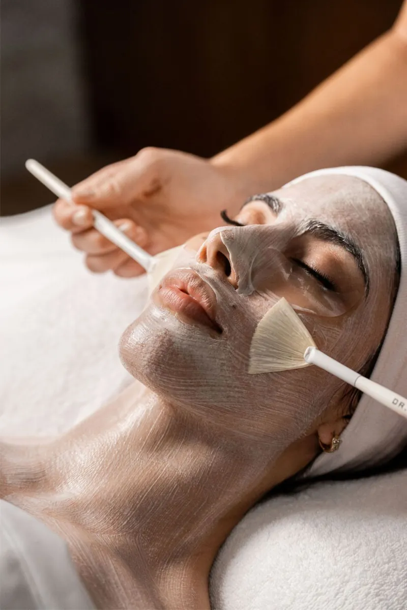 Tratamento de estética facial