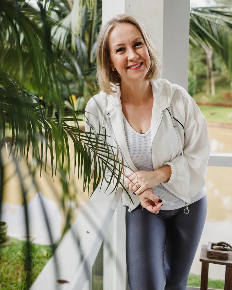 Jenifer Lüdtke sorrindo
