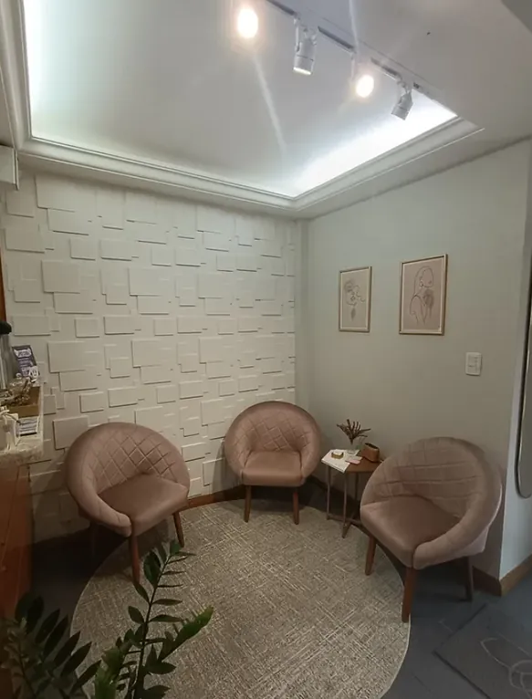 Recepção da clínica